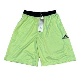 Adidas Shorts Mens XS  Aeroready Training Prime Green Zipper Pockets NEW